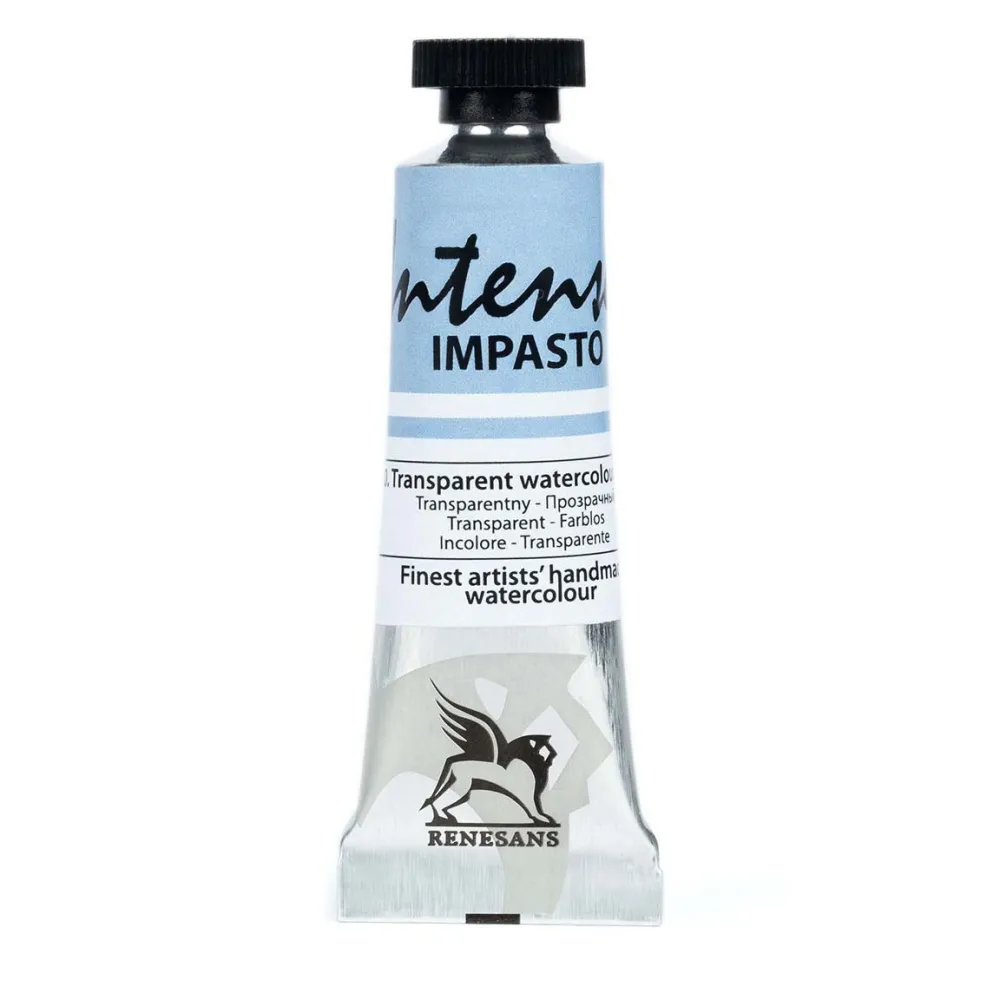 Renesans Impasto do akwareli Intense Water - - transparentne, 15 ml
