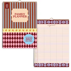Good Tuesday Kalendarz ścienny 2027 Family - - Boho Circus A3