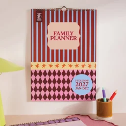 Good Tuesday Kalendarz ścienny 2027 Family - - Boho Circus A3