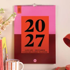 Good Tuesday Kalendarz ścienny 2027 Family - - Bold Block A3