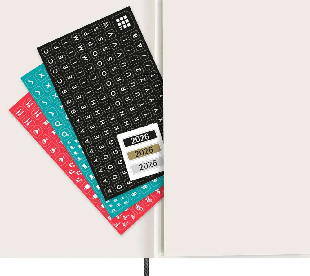 Moleskine Kalendarz dzienny 2026/2027 L - - Black > Kalendarze Książkowe