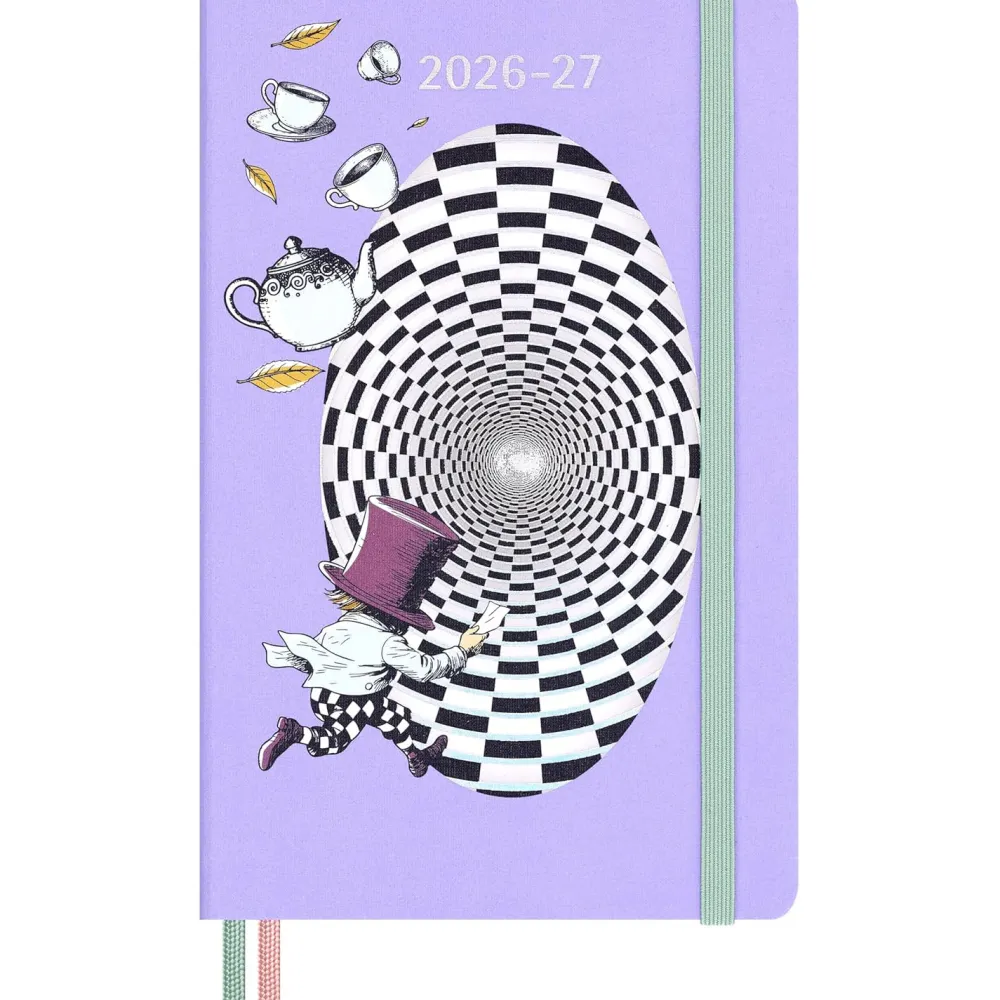 Moleskine Kalendarz tygodniowy Alice's Adventures in Wonderland 2026/2027 L - > Kalendarze Książkowe