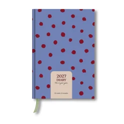 Good Tuesday Kalendarz tygodniowy 2027 - - Purple Polka > Kalendarze Książkowe