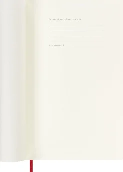 Moleskine Kalendarz tygodniowy 2026/2027 L - - Scarlet Red