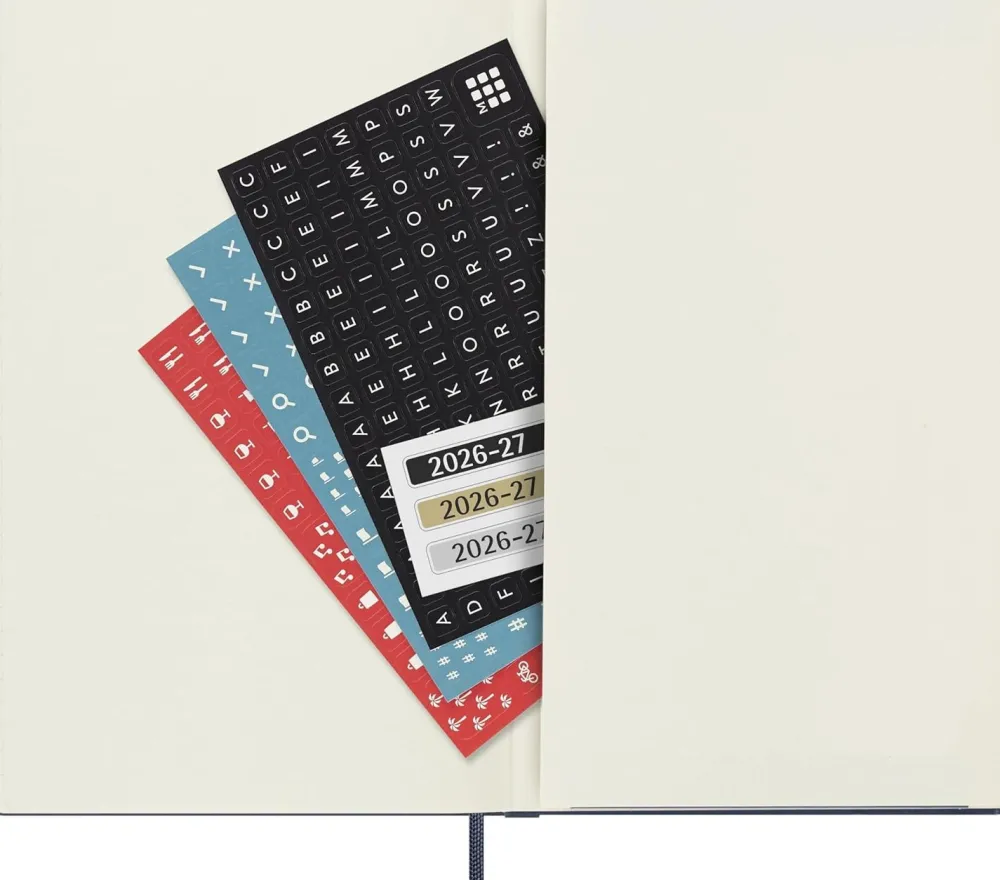 Moleskine Kalendarz tygodniowy 2026/2027 L - - Sapphire Blue > Kalendarze Książkowe