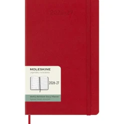 Moleskine Kalendarz tygodniowy 2026/2027 L - - Scarlet Red ><noscript><img width=