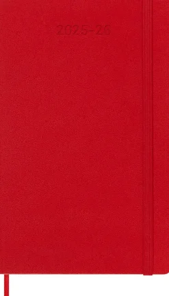 Moleskine Kalendarz tygodniowy 2026/2027 L - - Scarlet Red ><noscript><img width=