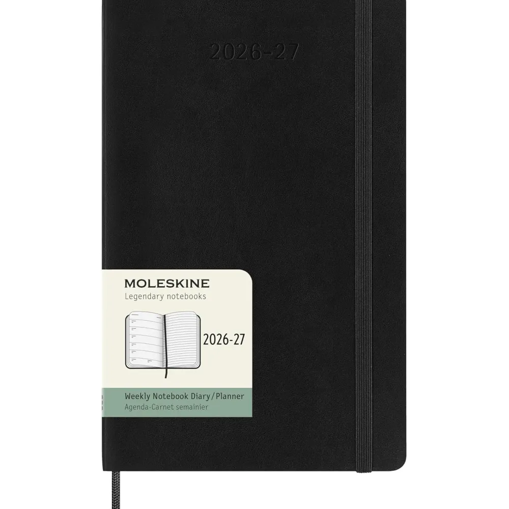 Moleskine Kalendarz tygodniowy 2026/2027 L - - Black