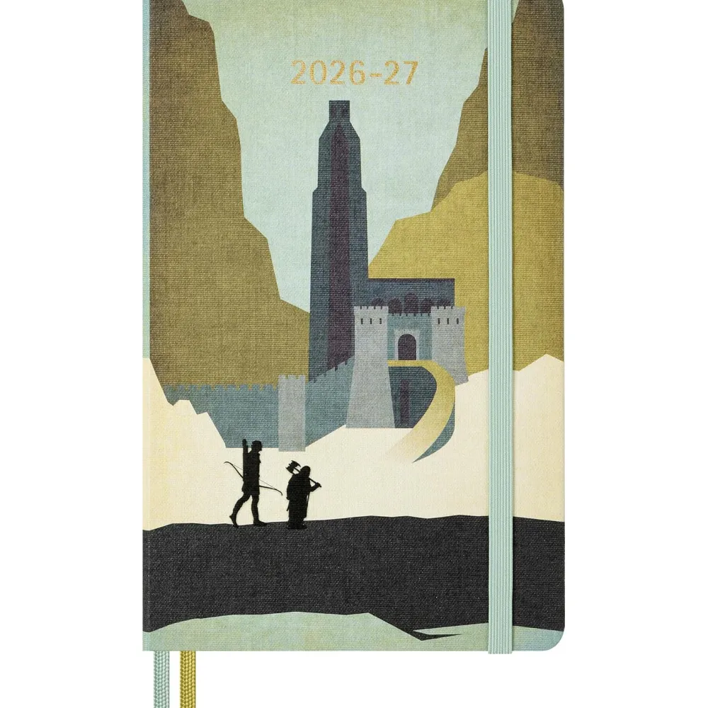 Moleskine Kalendarz tygodniowy Lord of The Rings 2026/2027 L - - Legolas i Gimli