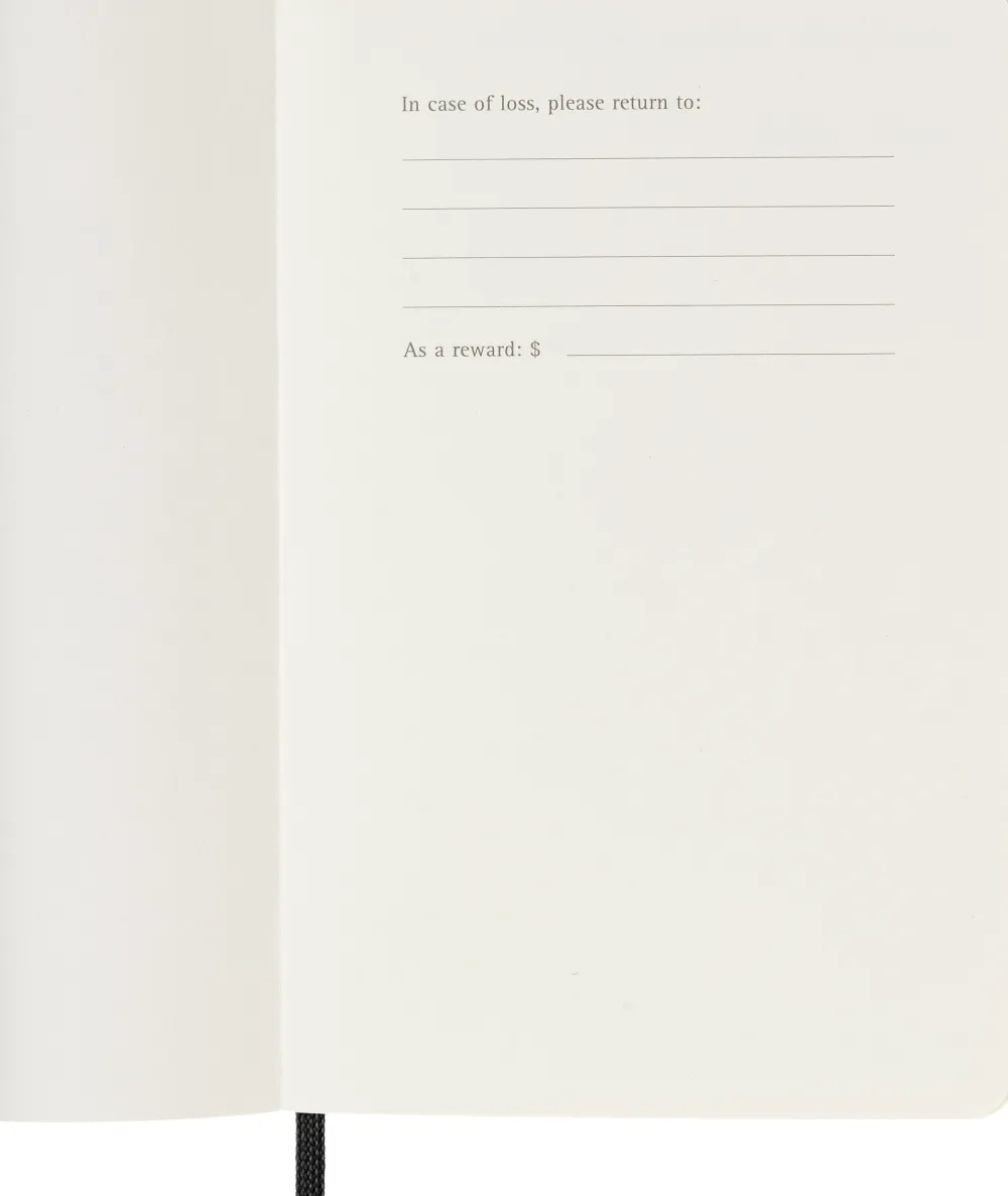 Moleskine Kalendarz tygodniowy 2026/2027 P - - Black