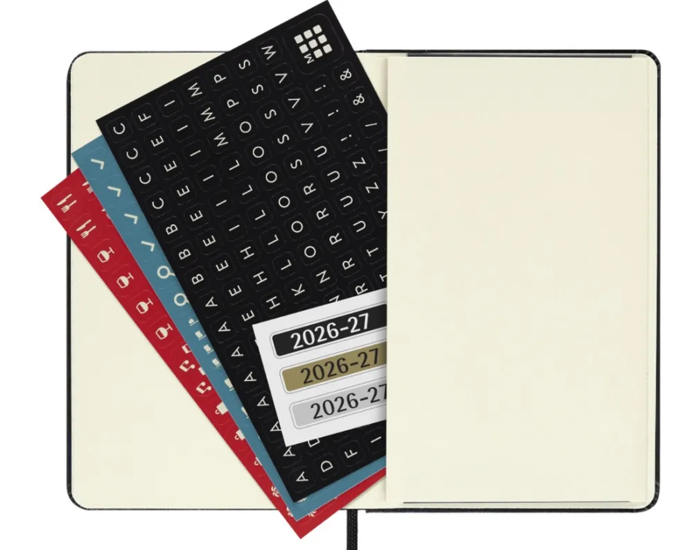 Moleskine Kalendarz tygodniowy 2026/2027 P - - Black > Kalendarze Książkowe