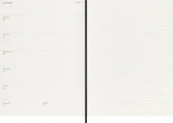 Moleskine Kalendarz tygodniowy 2026/2027 XL - - Black ><noscript><img width=