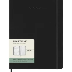 Moleskine Kalendarz tygodniowy 2026/2027 XL - - Black