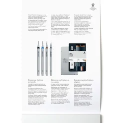 Winsor & Newton Kalka kreślarska w bloku - - gładka, 70g, A3, 40 ark.