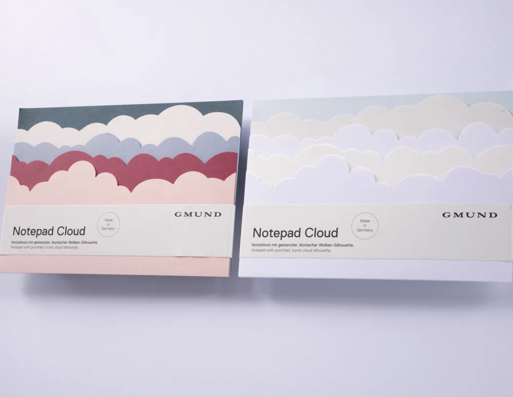 Gmund Karteczki samoprzylepne Notepads Cloud - - Sunrise