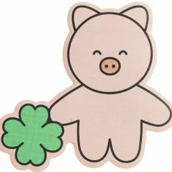 Rico Design Karteczki samoprzylepne Pig 8,5 x 8,1 cm - Paper Poetry - 25 szt. ><noscript><img width=