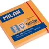Milan Karteczki samoprzylepne 76 x 76 mm - - pomarańczowe, 100 szt. > Karteczki Samoprzylepne