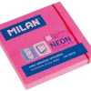 Milan Karteczki samoprzylepne 76 x 76 mm - - różowe, 100 szt.
