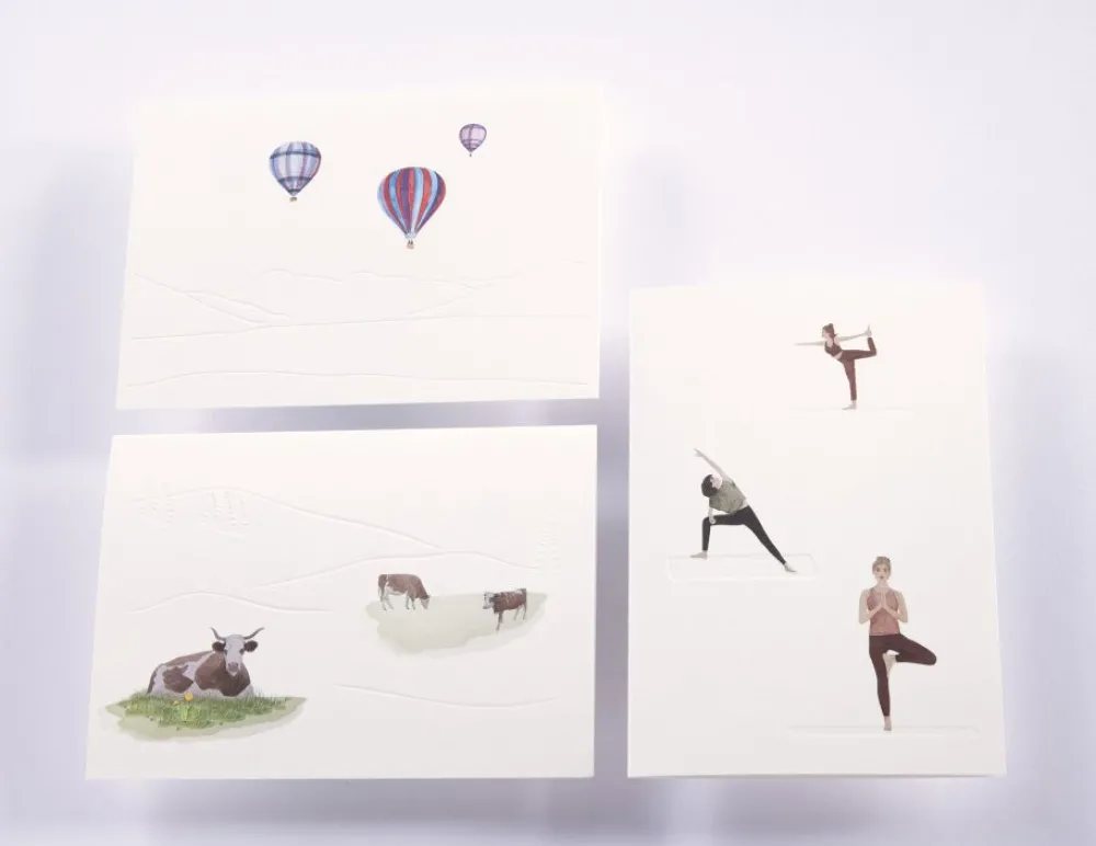 Gmund Kartka okolicznościowa A6 - - Yoga