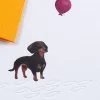 Gmund Kartka okolicznościowa A6 - - Traces at Lake Sausage Dog