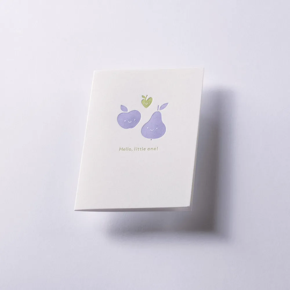 Gmund Kartka okolicznościowa A6 - - Little One Fruities lilac