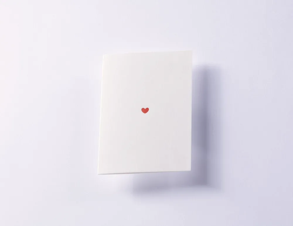 Gmund Kartka okolicznościowa A6 - - Red Heart