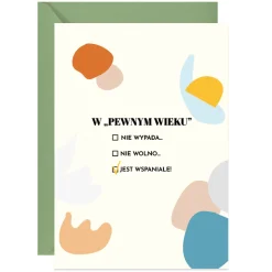 Paper Words Kartka okolicznościowa A6 - Paperwords - W pewnym wieku