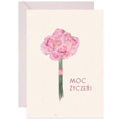 Paper Words Kartka okolicznościowa A6 - Paperwords - Moc Życzeń, Bukiet