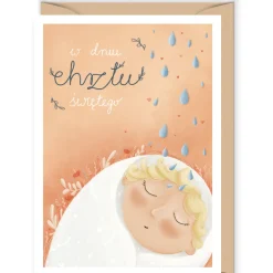 Cudowianki Kartka okolicznościowa - - W dniu chrztu, 12 x 17 cm > Kartki Okolicznościowe