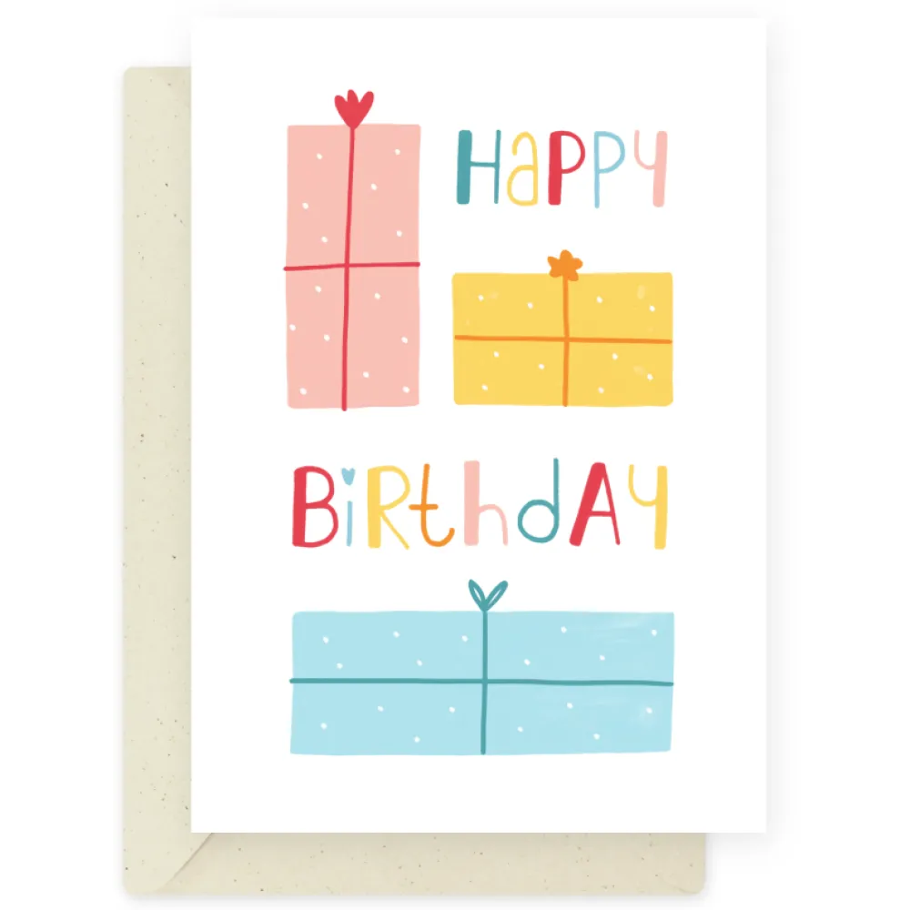 Eokke Kartka okolicznościowa - Eökke - Happy Birthday