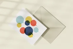 Eokke Kartka okolicznościowa - Eökke - Kolorowe balony ><noscript><img width=