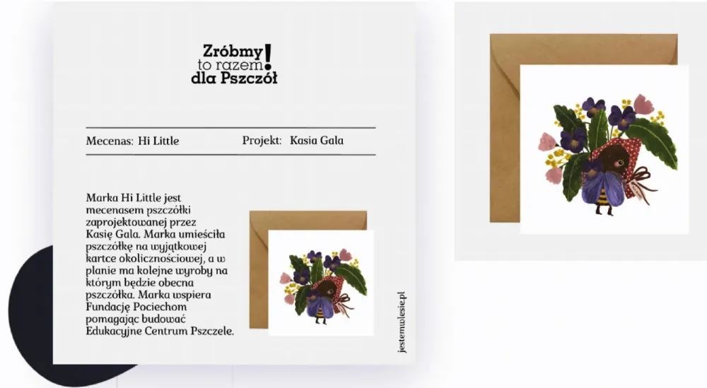 Hi Little Kartka okolicznościowa - - Bukiet dla Mamy > Kartki Okolicznościowe