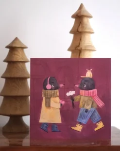 Hi Little Kartka okolicznościowa - - Zakochane Kreciki