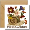 Hi Little Kartka okolicznościowa - - Spóźnione, ale szczere
