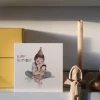 Hi Little Kartka okolicznościowa - - Trzecie urodziny Jelonek > Kartki Okolicznościowe