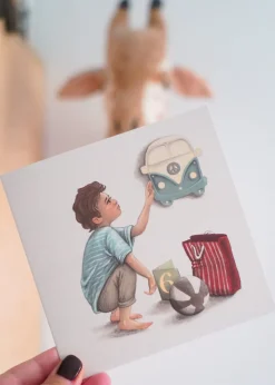 Hi Little Kartka okolicznościowa - - Szóste urodziny