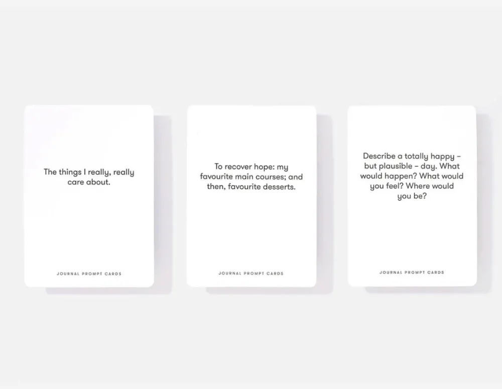 The School of Life Karty do journalingu Journal Prompt - - 52 szt. > Pamiętniki & Dzienniki