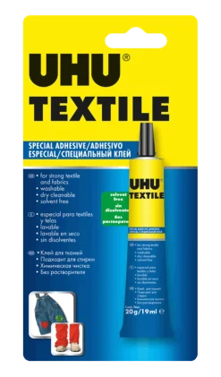 UHU Klej do tekstyliów Textile - - 19 ml > Kleje Do Rękodzieła