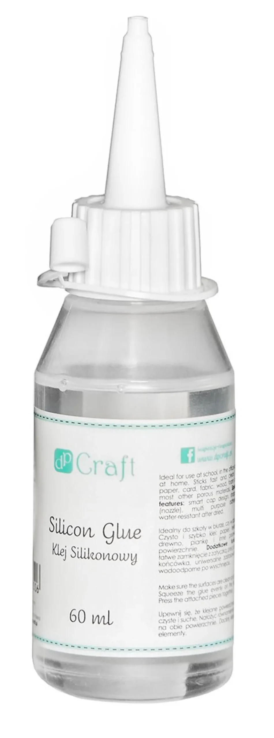 dpCraft Klej silikonowy, szybkoschnący - - 60 ml > Dzieci Kleje Dla Dzieci|Kleje I Taśmy Klejące