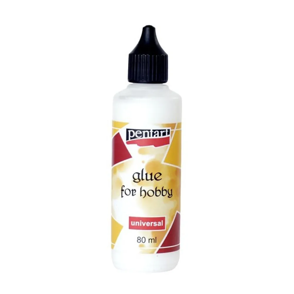 Pentart Klej w płynie Hobby z aplikatorem - - 80 ml > Kleje Do Rękodzieła