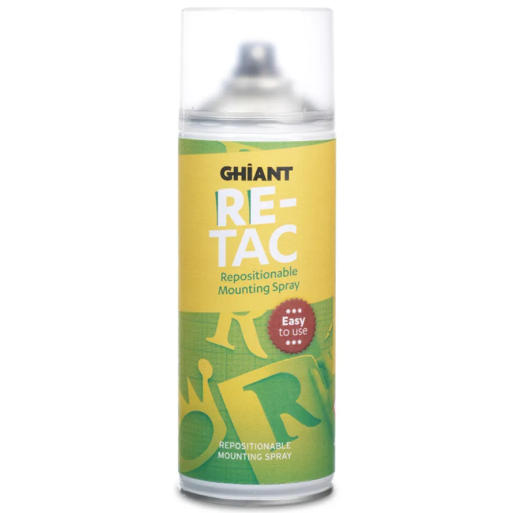 Ghiant Klej w sprayu Re-Tac - - efekt naklejki, 400 ml