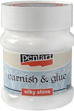 Pentart Klej z werniksem do decoupage - - jedwabisty połysk, 230 ml