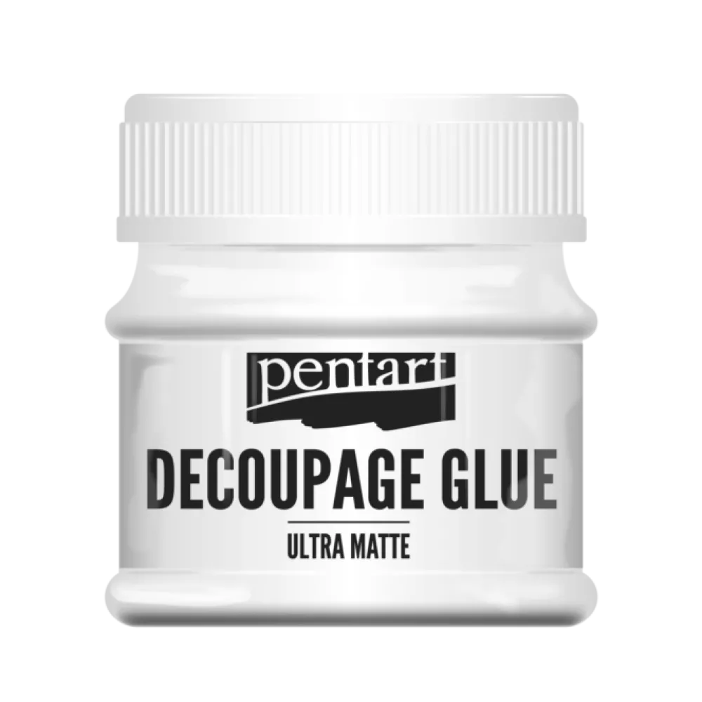 Pentart Klej z werniksem do decoupage - - ultra matt, 50 ml