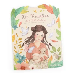 Moulin Roty Kolorowanka z naklejkami - - Les Rosalies ><noscript><img width=