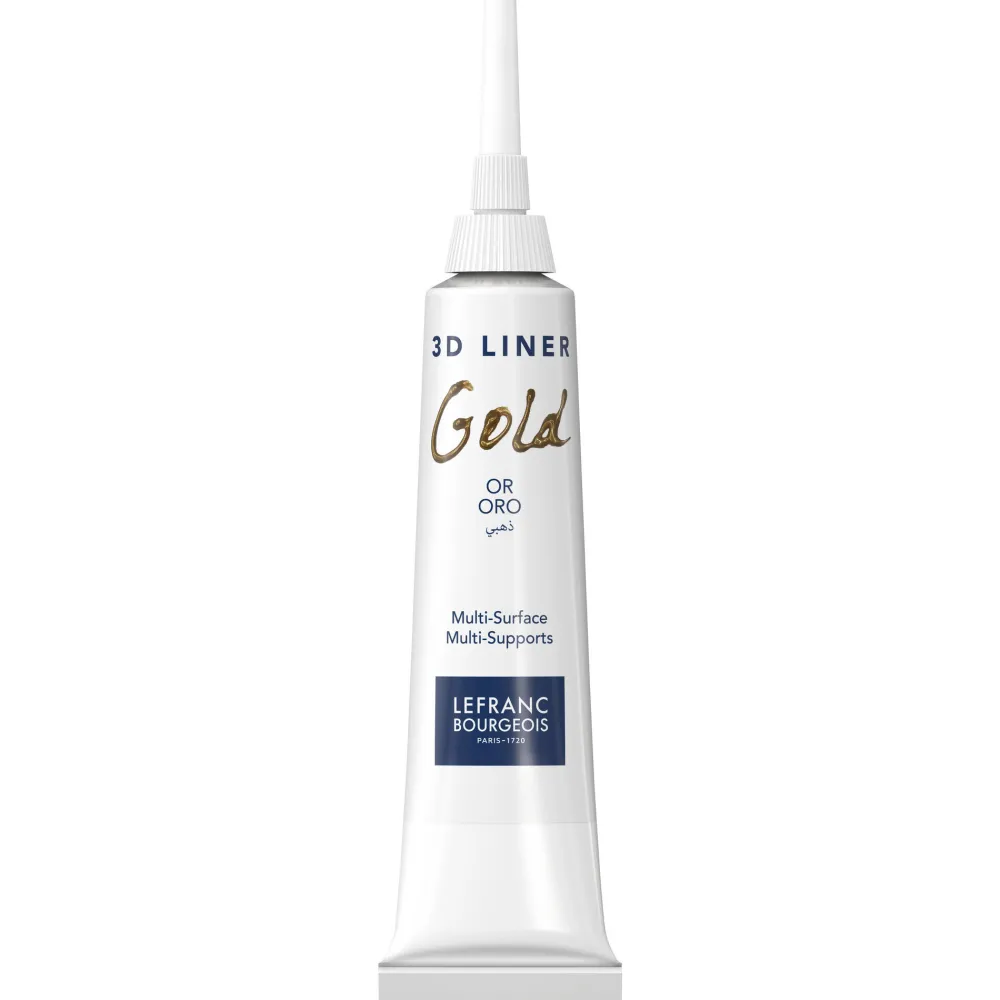 Lefranc & Bourgeois Konturówka 3D Liner - - Gold, 20 ml