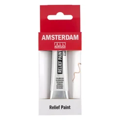 Amsterdam Konturówka do szkła Relief - - Colorless 2, 20 ml