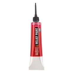 Amsterdam Konturówka do szkła Relief - - Copper 2, 20 ml
