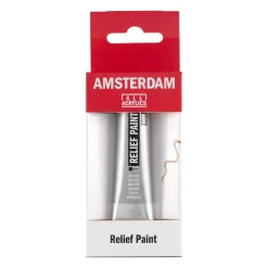 Amsterdam Konturówka do szkła Relief - - Black, 20 ml > Farby Do Szkła