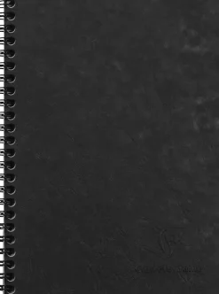 Clairefontaine Kołonotatnik w kratkę Age Bag A5 - - Black 90 g 100 stron > Notatniki W Kratkę