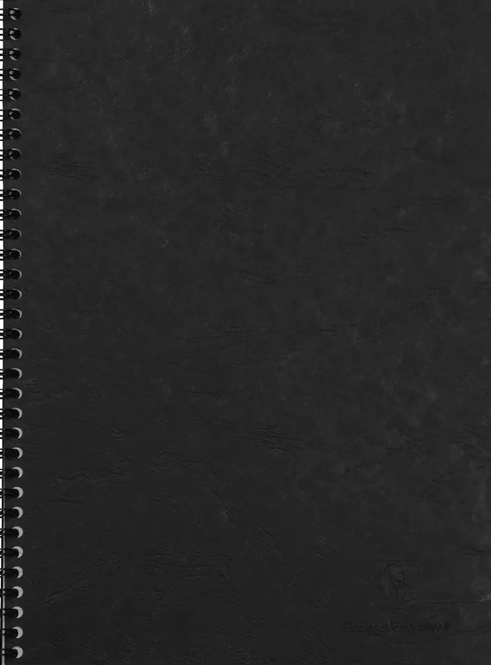 Clairefontaine Kołonotatnik w kratkę Age Bag A4 - - Black 90 g 100 stron